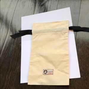 LANVIN dust bag. Excellent condition